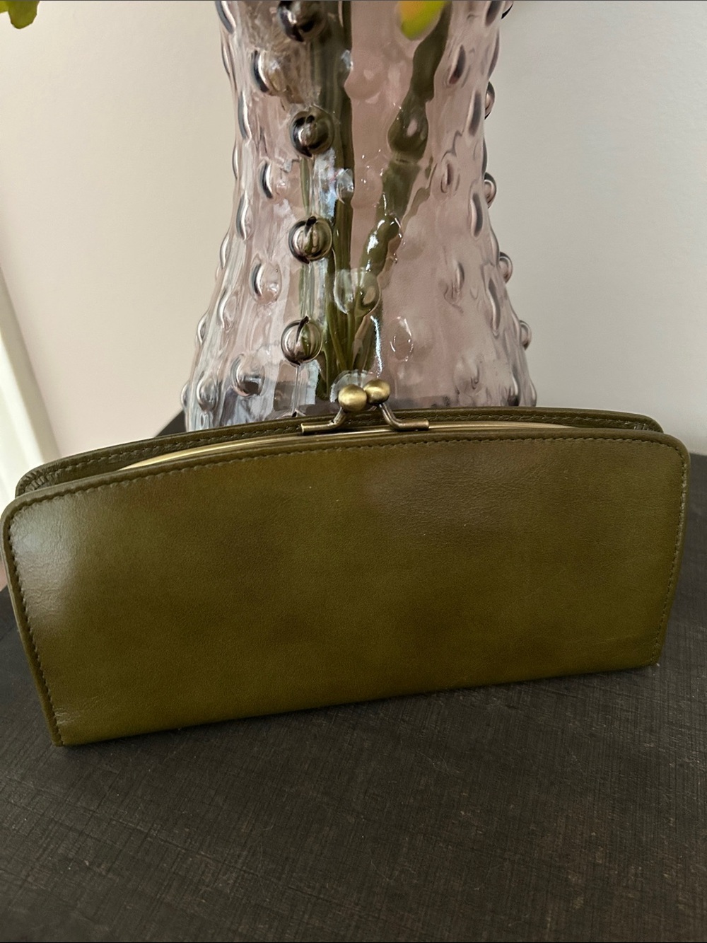 Hobo International Wallet/Clutch Olive Green